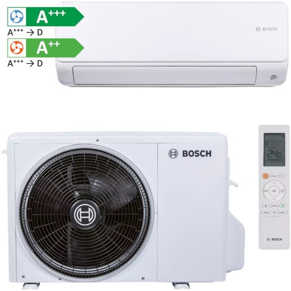Инверторен климатик Bosch Climate 6000i CL6001iU W 53 E/CL6001i 53 E, 18 000 BTU, Клас A+++