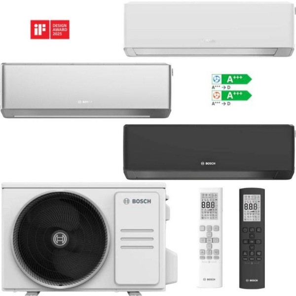Хиперинверторен климатик Bosch Climate 7000i CL7000iU W 53 E/CL7000i 53 E, 18 000 BTU, Клас A++